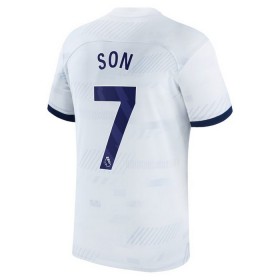 Levné Tottenham Hotspur Son 7 Domácí Fotbalové dresy 2023-24 Krátký Rukáv